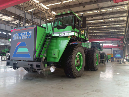 EVLINK steunt Green Energy Intelligent Control Electric Dump Truck Project